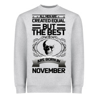 Heather Grey NOVEMBER Heavyweight Sweatshirt - Bettercallsaul