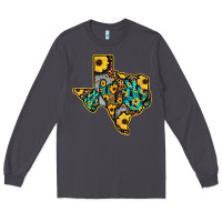 Smoke Western Texas Map Long Sleeve Tee - Bettercallsaul