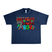 Navy birthday boy Urban Heavy Tee - BundleAndBundleShop