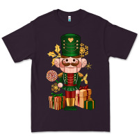 Plum Christmas Nutcracker Premium Tee - NancyCooperArtShop