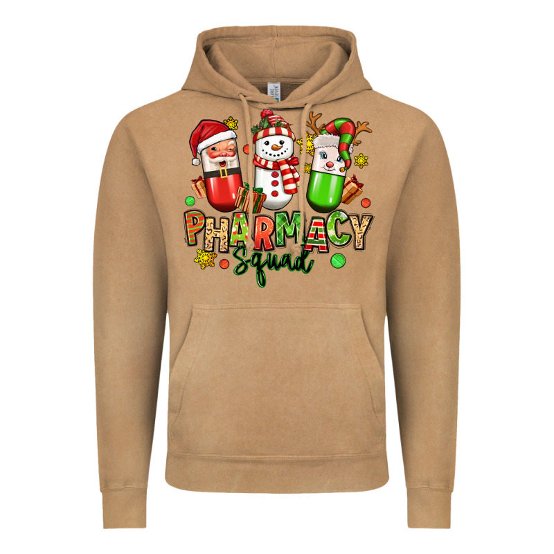 Christmas Pharmacy Squad Vintage Hoodie by MaliasSmallBusiness | Teevron