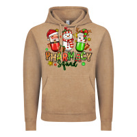 Vintage Coffee christmas pharmacy squad Vintage Hoodie - MaliasSmallBusiness