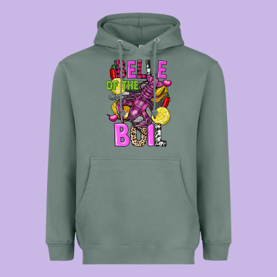 Belle Of The Boil Crawfish Heavyweight Hoodie Designed By Fadigitalartstudio