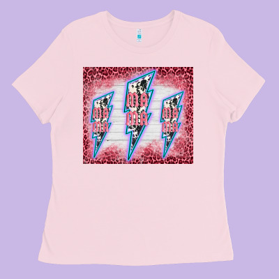 Western Mama Ladies Tee Designed By Barkaloodesign