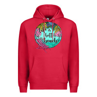 Cardinal life is better at the beach Premium Hoodie - JahusDesignShop