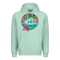 Seafoam life is better at the beach Premium Hoodie - JahusDesignShop