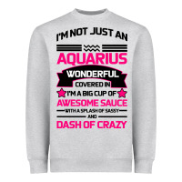 Heather Grey Aquarius Woman Heavyweight Sweatshirt - Bettercallsaul