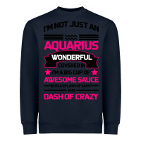 Navy Aquarius Woman Heavyweight Sweatshirt - Bettercallsaul