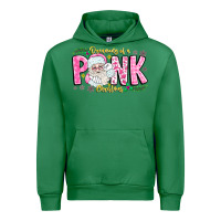 Emerald dreaming of a pink christmas Urban Hoodie - CowhideDigitalArt