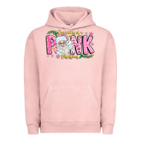Pigment Salmon dreaming of a pink christmas Urban Hoodie - CowhideDigitalArt