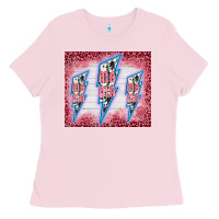 Bubblegum Pink western mama Ladies Tee - BarkalooDesign