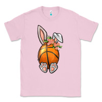 Bubblegum Pink Basketball Easter Bunny Classic Tee - BundleAndBundleShop
