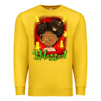Lemon blessed juneteenth Premium Sweatshirt - FaDigitalArtStudio