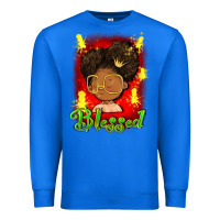 True Royal blessed juneteenth Premium Sweatshirt - FaDigitalArtStudio