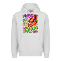 Dove Grey pinch peel eat repeat mardi gras olivia Premium Hoodie - OliviaCreatesArt