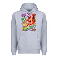 Heather Grey pinch peel eat repeat mardi gras olivia Premium Hoodie - OliviaCreatesArt