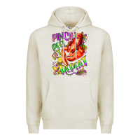 Oatmeal Heather pinch peel eat repeat mardi gras olivia Premium Hoodie - OliviaCreatesArt