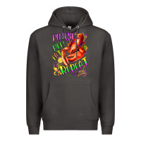 Smoke pinch peel eat repeat mardi gras olivia Premium Hoodie - OliviaCreatesArt