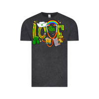 Vintage Black St. Patrick's Love Nurse Vintage Tee - BundleAndBundleShop