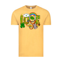 Vintage Mustard St. Patrick's Love Nurse Vintage Tee - BundleAndBundleShop