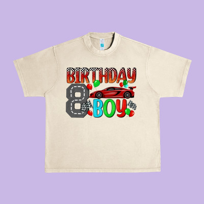 Birthday Boy Urban Heavy Tee Designed By Bundleandbundleshop