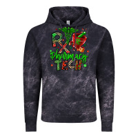 Cloud Black christmas rx pharmacy tech Vintage Hoodie - MaliasSmallBusiness