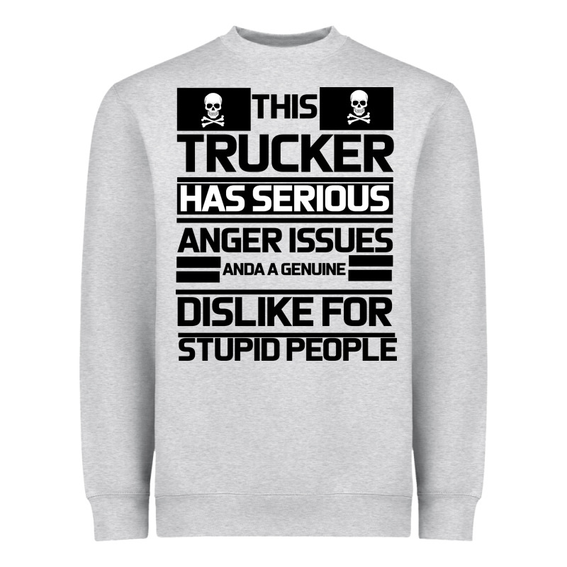 Trucker Heavyweight Sweatshirt by Bettercallsaul | Teevron