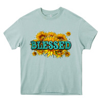 Arona glitter blessed with sunflowers Heavy Core Tee - AdoDesignShop