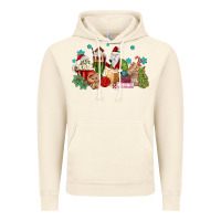 Vintage Artic santa coffee Vintage Hoodie - MaliasSmallBusiness