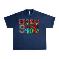 Navy birthday boy Urban Heavy Tee - BundleAndBundleShop
