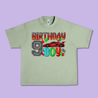 Birthday Boy Urban Heavy Tee Designed By Bundleandbundleshop