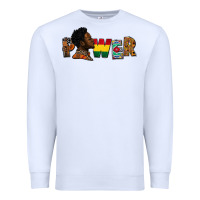White Power Juneteenth Premium Sweatshirt - FaDigitalArtStudio