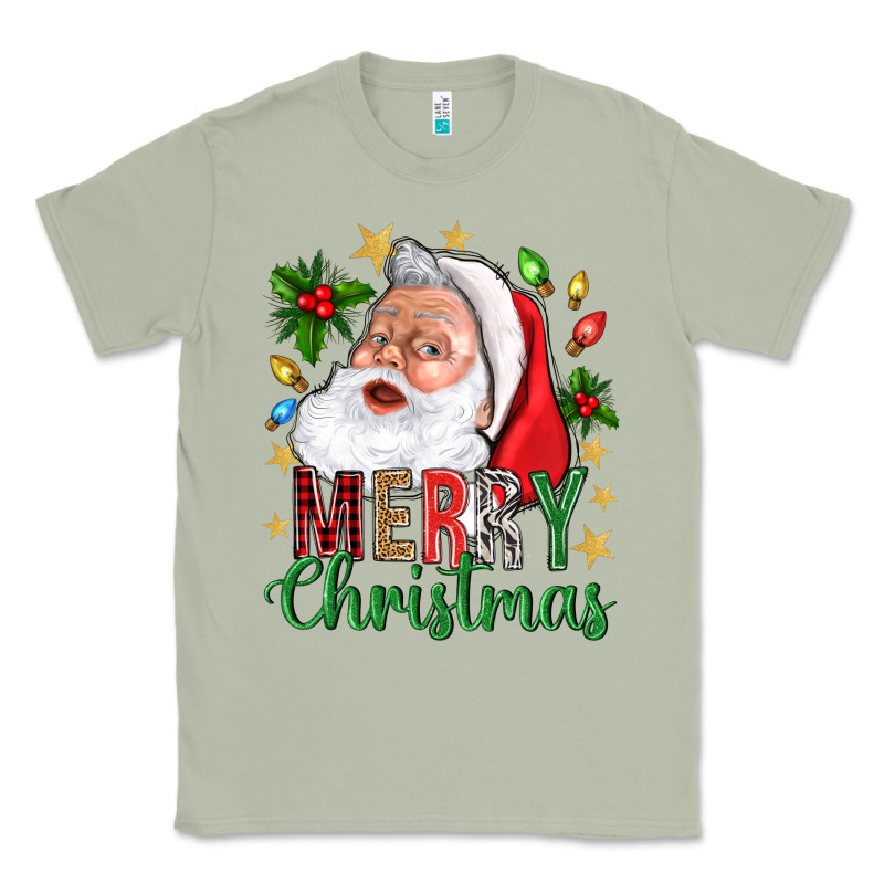Merry Christmas With Santa Classic Tee by BundleAndBundleShop | Teevron