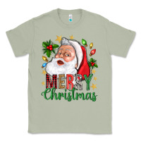Matcha Merry Christmas With Santa Classic Tee - BundleAndBundleShop