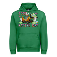 Emerald I Dig Easter Day Urban Hoodie - CowhideDigitalArt