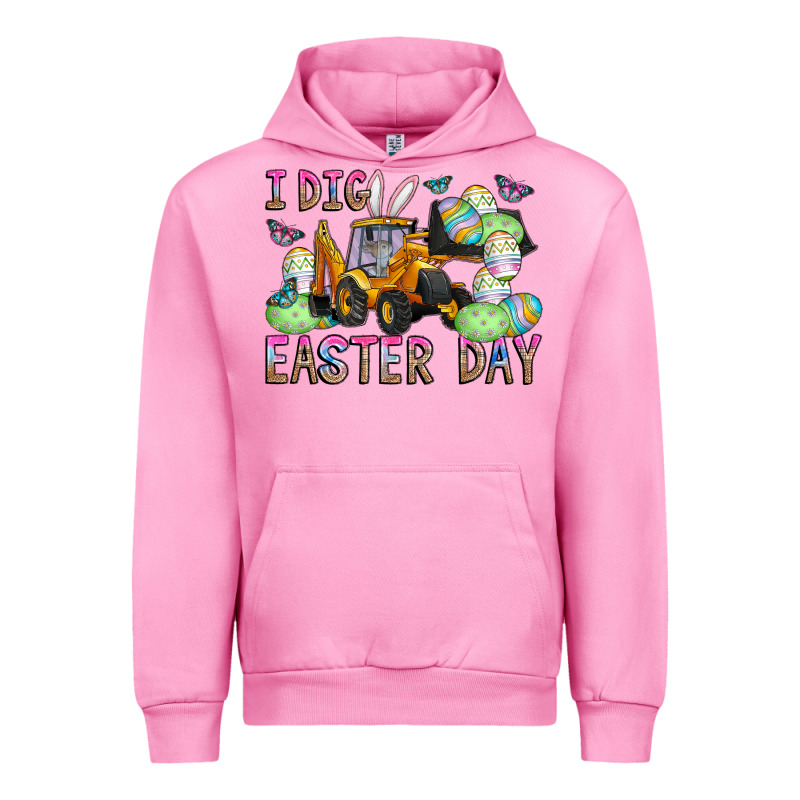 I Dig Easter Day Urban Hoodie by CowhideDigitalArt | Teevron