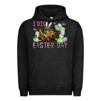 Pigment Black I Dig Easter Day Urban Hoodie - CowhideDigitalArt