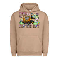 Pigment Burro I Dig Easter Day Urban Hoodie - CowhideDigitalArt
