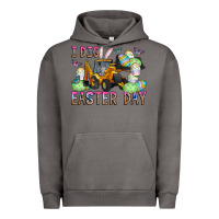 Pigment Tornado I Dig Easter Day Urban Hoodie - CowhideDigitalArt