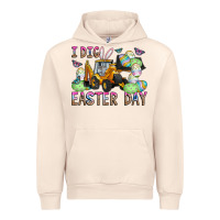 Sandshell I Dig Easter Day Urban Hoodie - CowhideDigitalArt