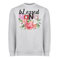 Blessed Nana Gifts For Nana Or Grandma Heavyweight Sweatshirt | Teevron