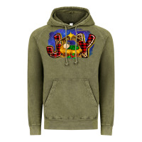 Vintage Olive baby jesus joy Vintage Hoodie - MaliasSmallBusiness