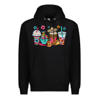Black mexico fiesta coffee cups Premium Hoodie - OliviaCreatesArt
