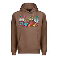 Chestnut mexico fiesta coffee cups Premium Hoodie - OliviaCreatesArt