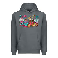 Rock mexico fiesta coffee cups Premium Hoodie - OliviaCreatesArt