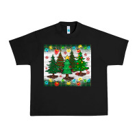 Black christmas trees tumbler Urban Heavy Tee - BundleAndBundleShop