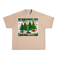 Burro christmas trees tumbler Urban Heavy Tee - BundleAndBundleShop