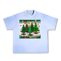Grape Ice christmas trees tumbler Urban Heavy Tee - BundleAndBundleShop