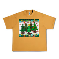 Peanut Butter christmas trees tumbler Urban Heavy Tee - BundleAndBundleShop