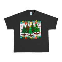 Pigment Black christmas trees tumbler Urban Heavy Tee - BundleAndBundleShop